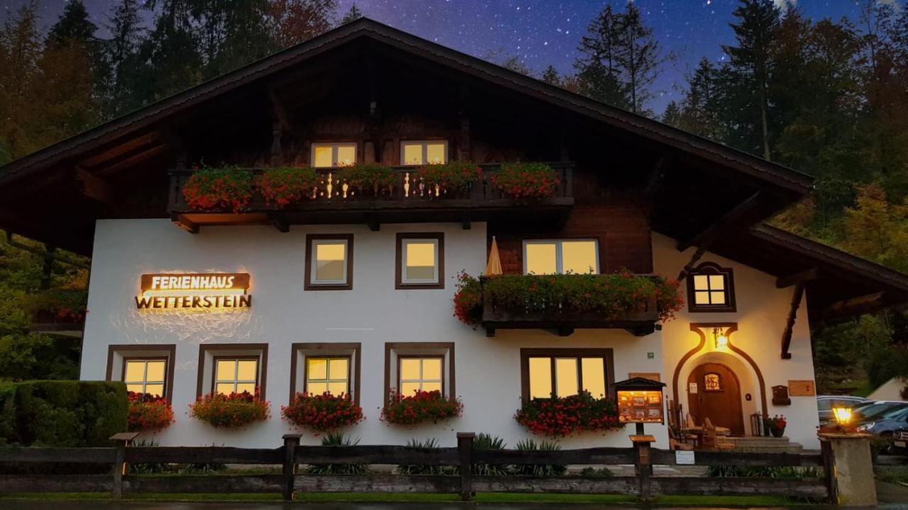 Ferienhaus Wetterstein グライナウ エクステリア 写真